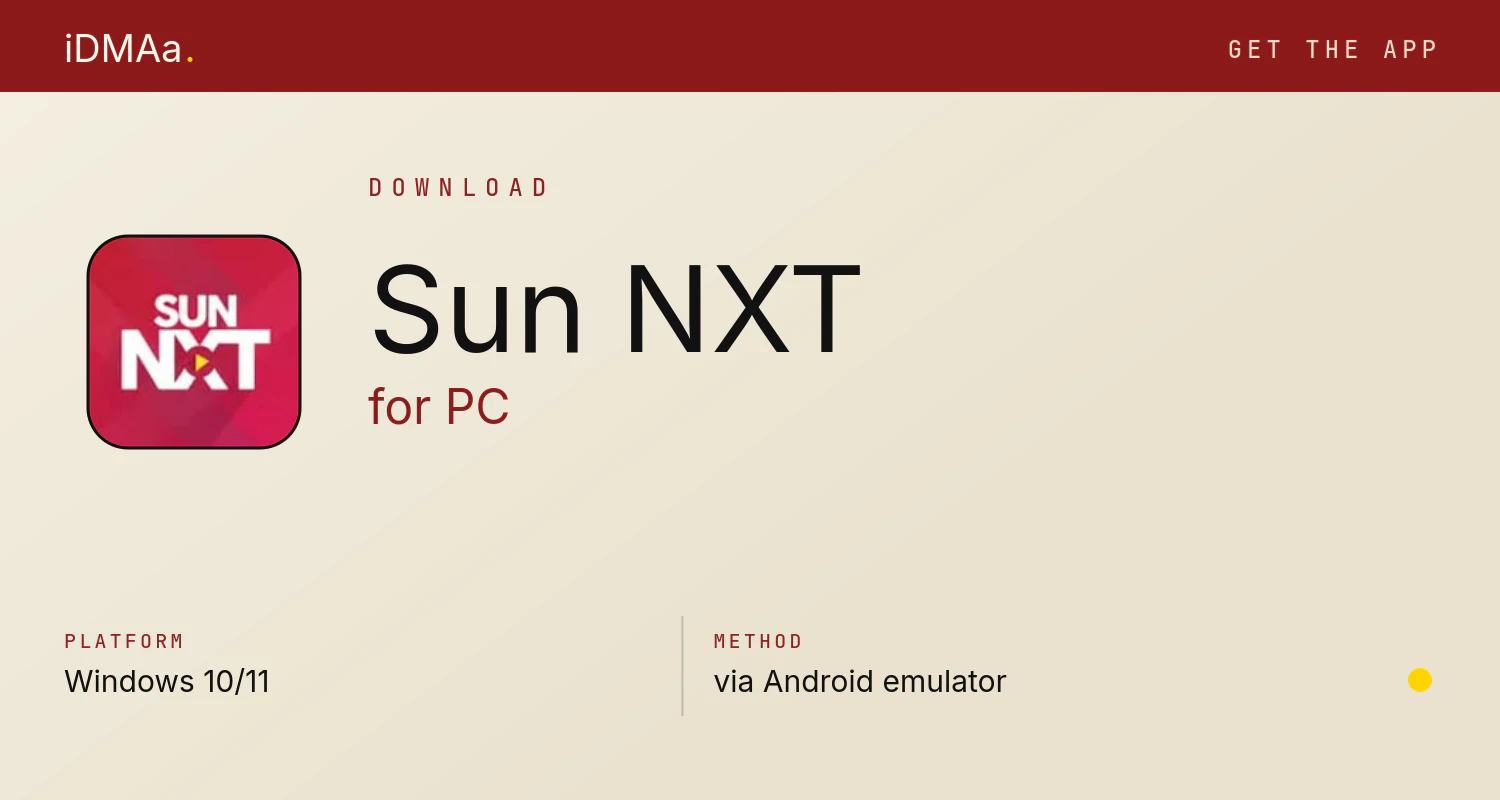 Download Sun NXT for PC Download Sun NXT for PC