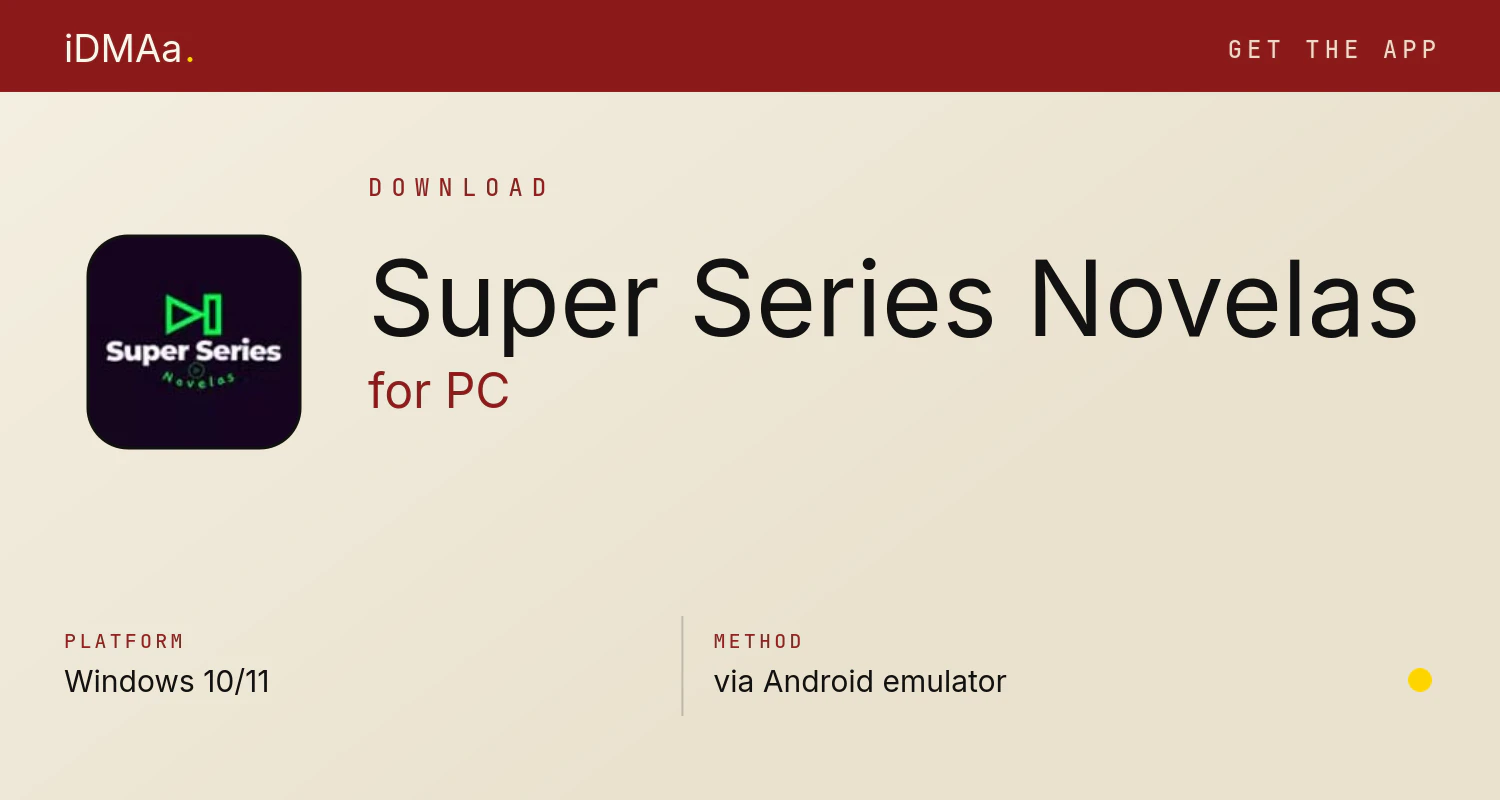 Download Super Series Novelas for PC