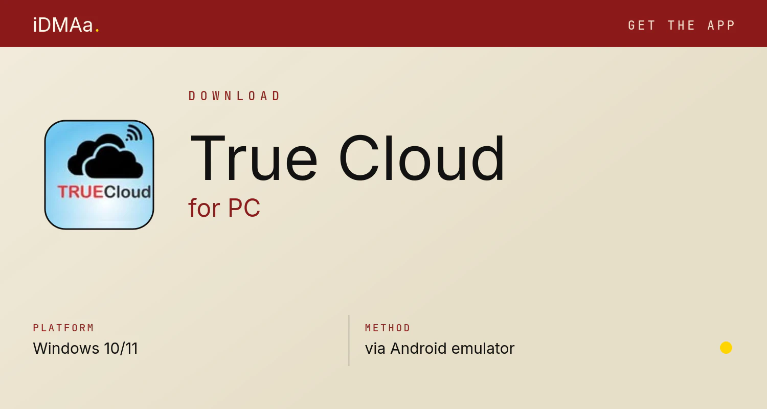 Download True Cloud for PC