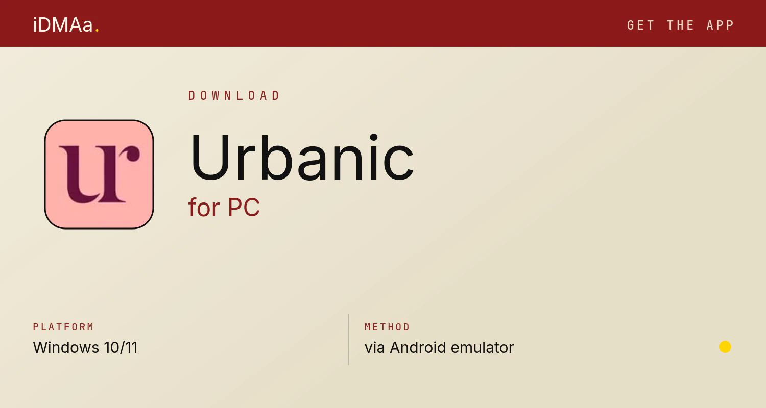 Download Urbanic for PC Download Urbanic for PC