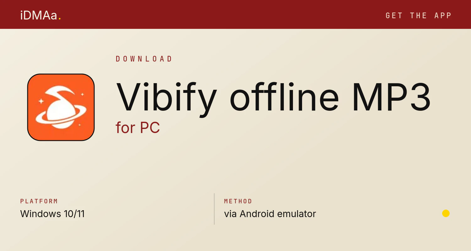 Download Vibify-offline MP3 for PC Download Vibify-offline MP3 for PC