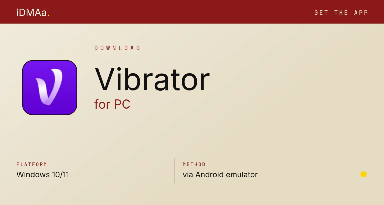Download Vibrator for PC