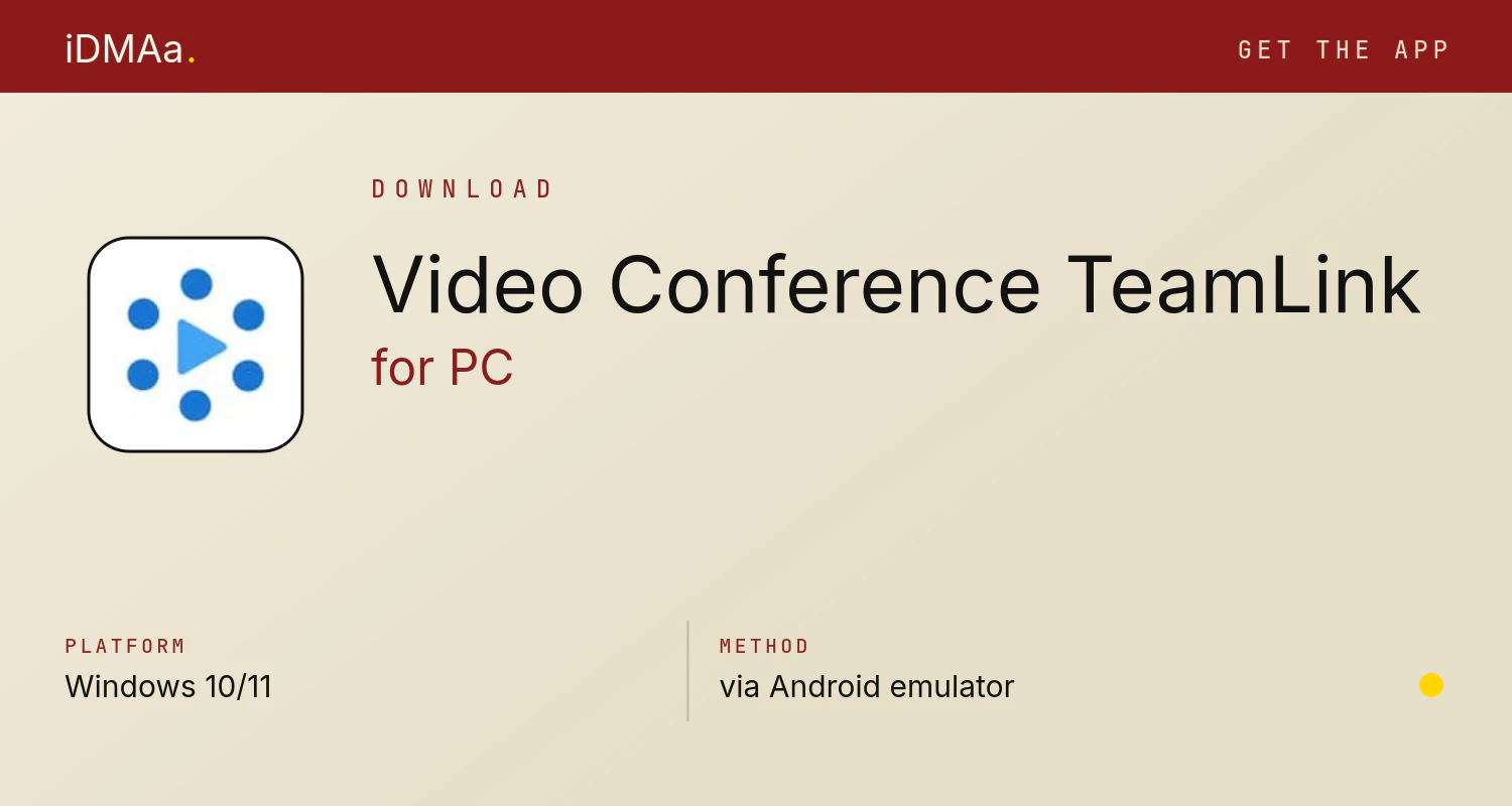 Download Video Conference - TeamLink for PC