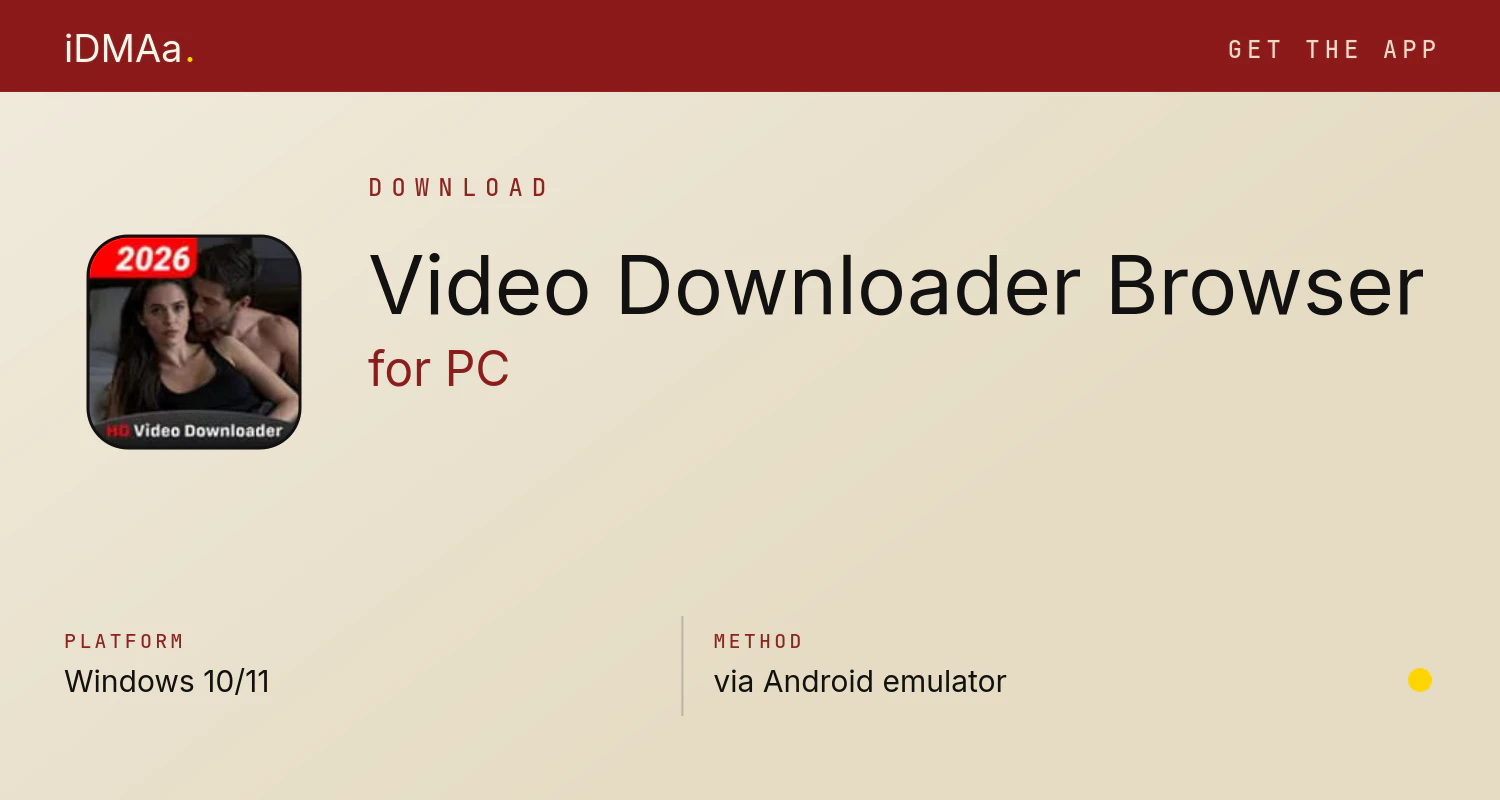 Download Video Downloader Browser for PC