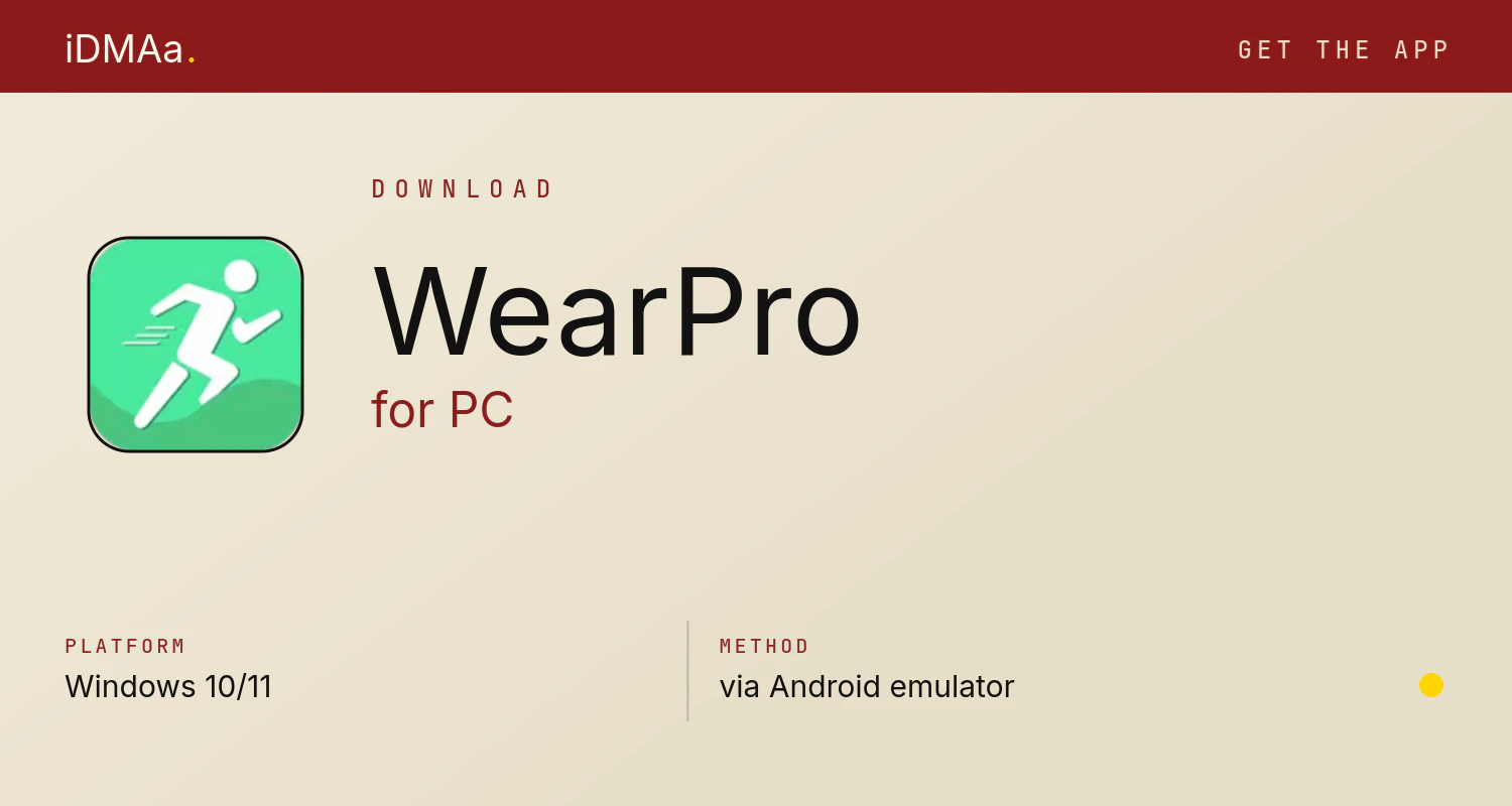 Download WearPro for PC