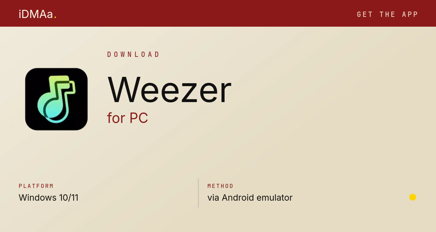 Download Weezer for PC Download Weezer for PC