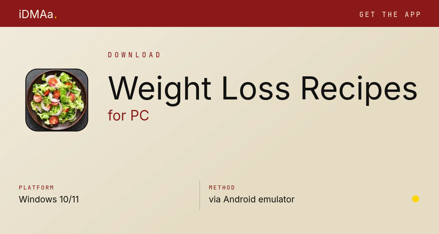 Download Weight Loss Recipes for PC