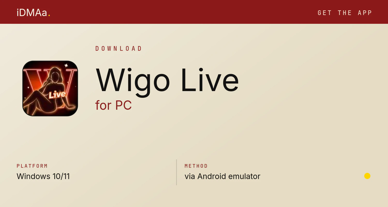 Download Wigo Live for PC