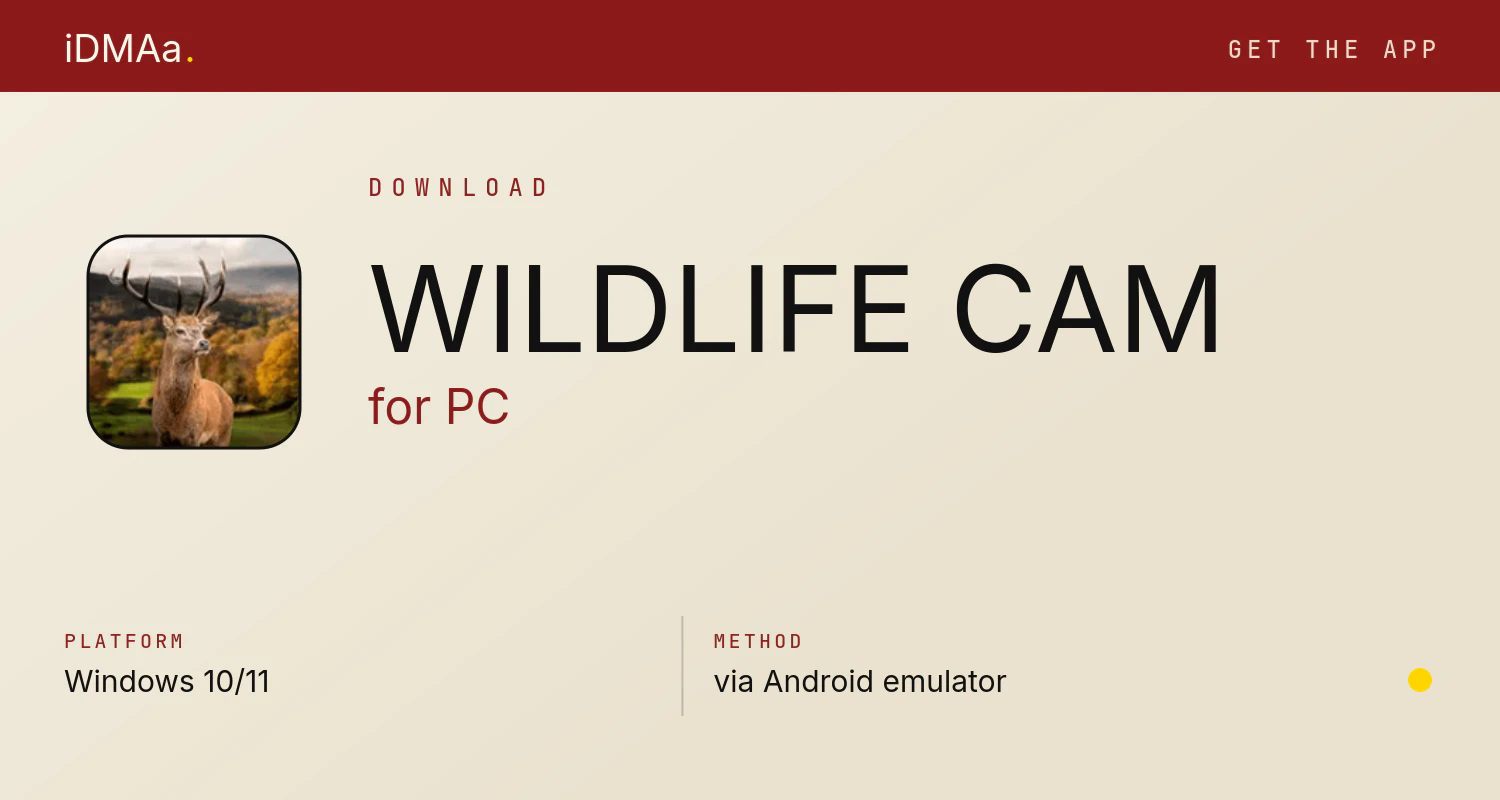 Download WILDLIFE CAM for PC