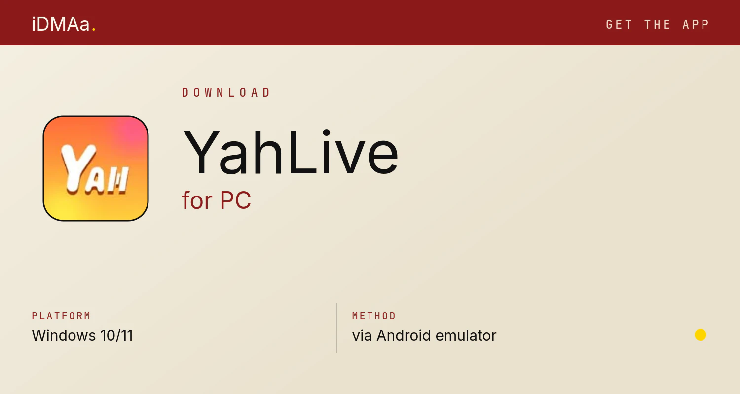 Download YahLive for PC