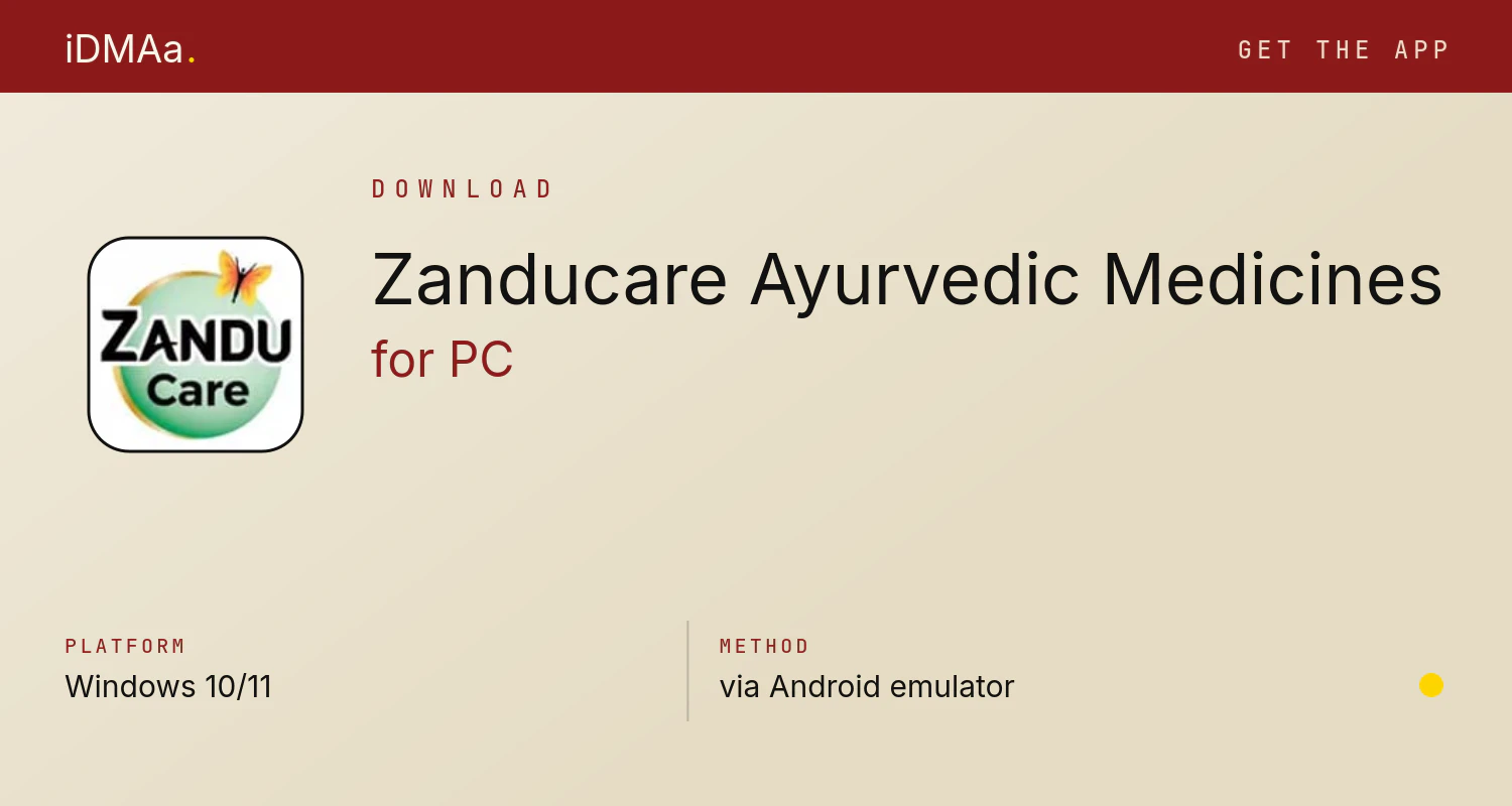 Download Zanducare: Ayurvedic Medicines for PC
