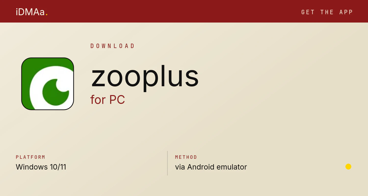 Download zooplus for PC