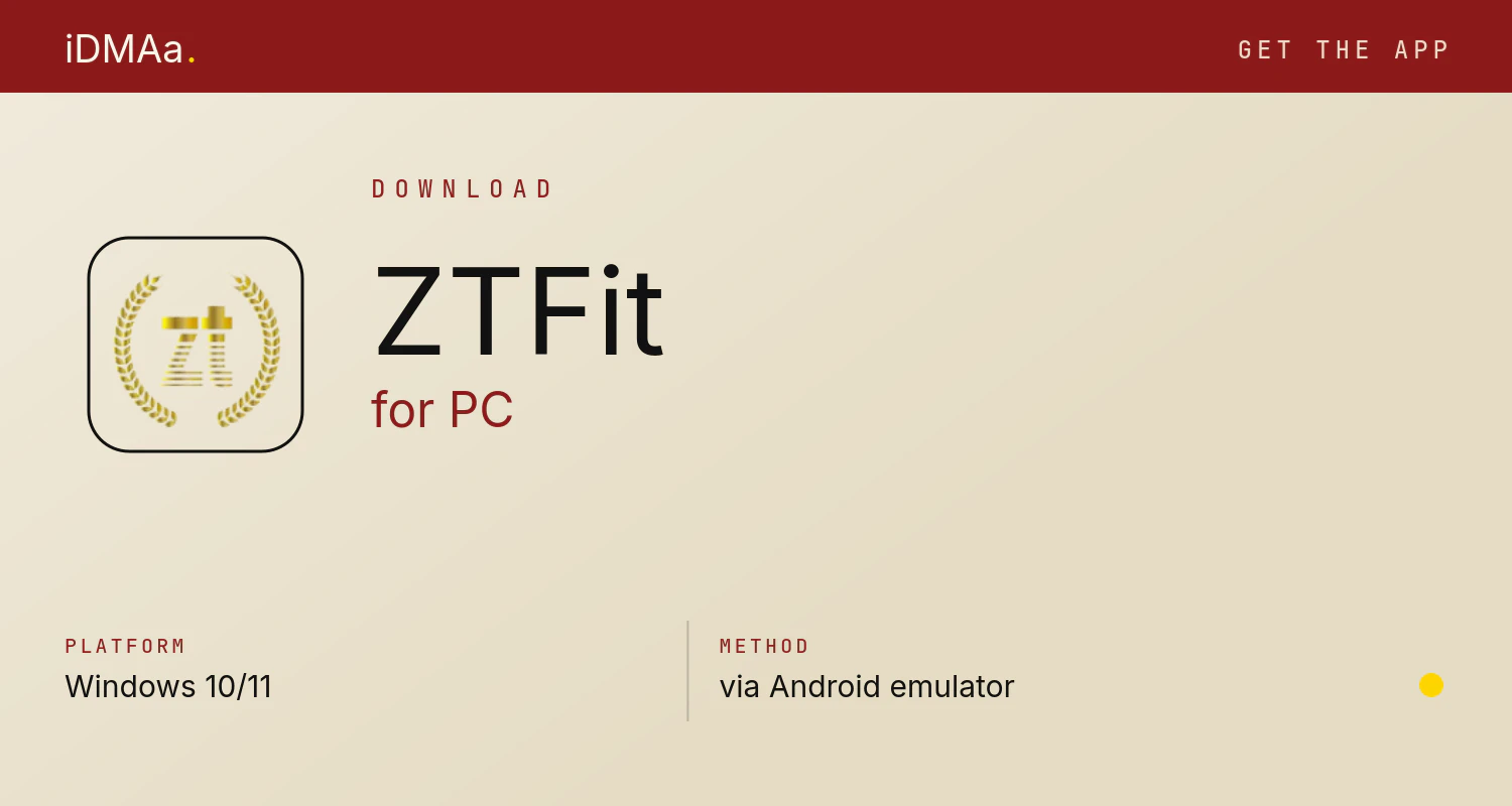 Download ZTFit for PC