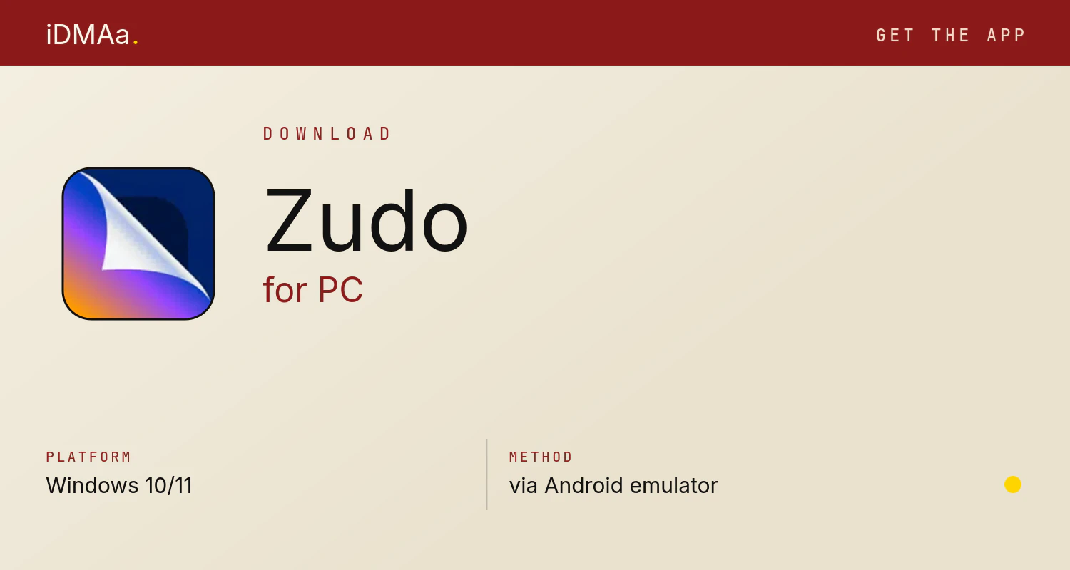 Download Zudo for PC