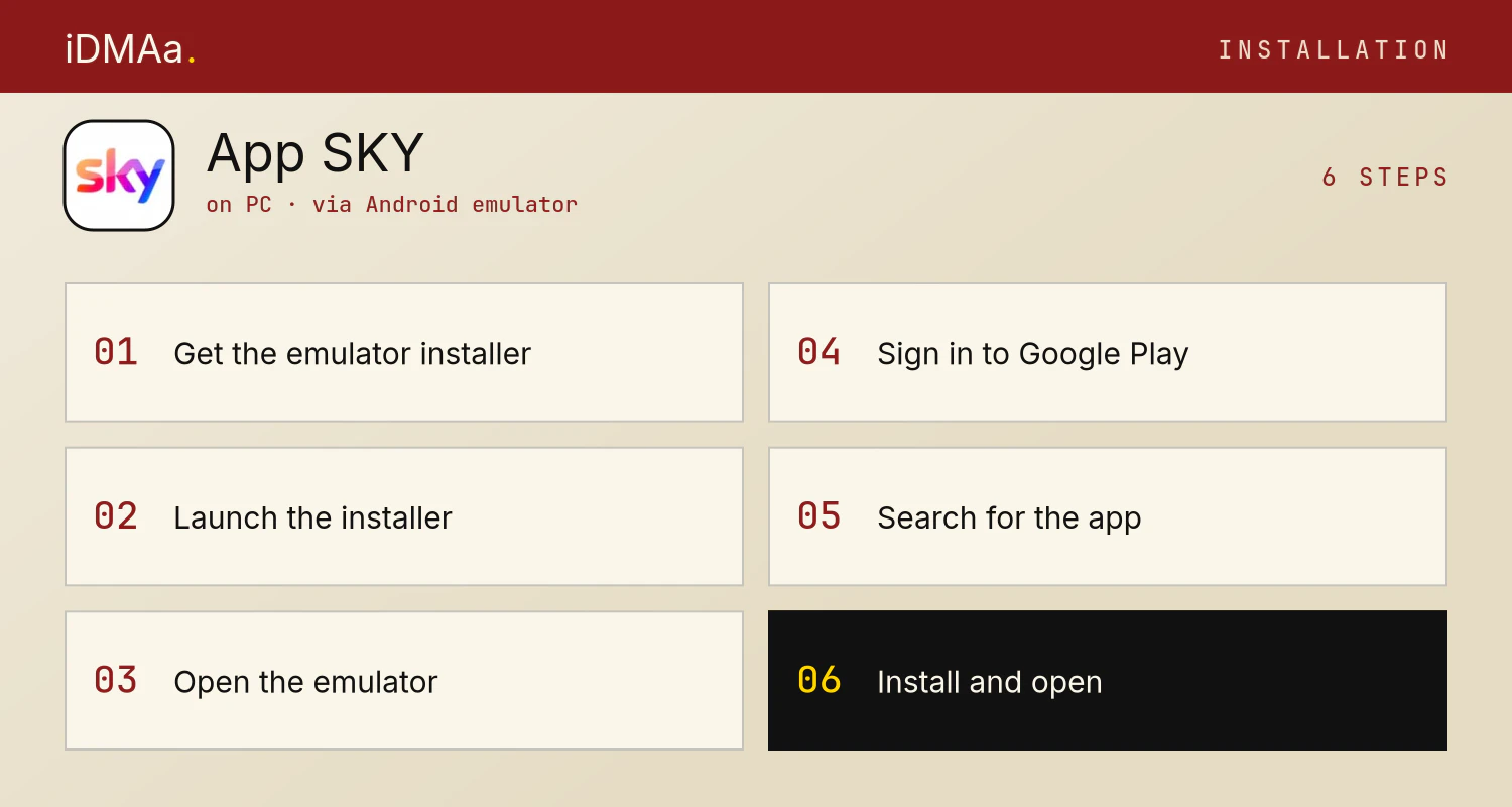 How to install App SKY on PC How to install App SKY on PC
