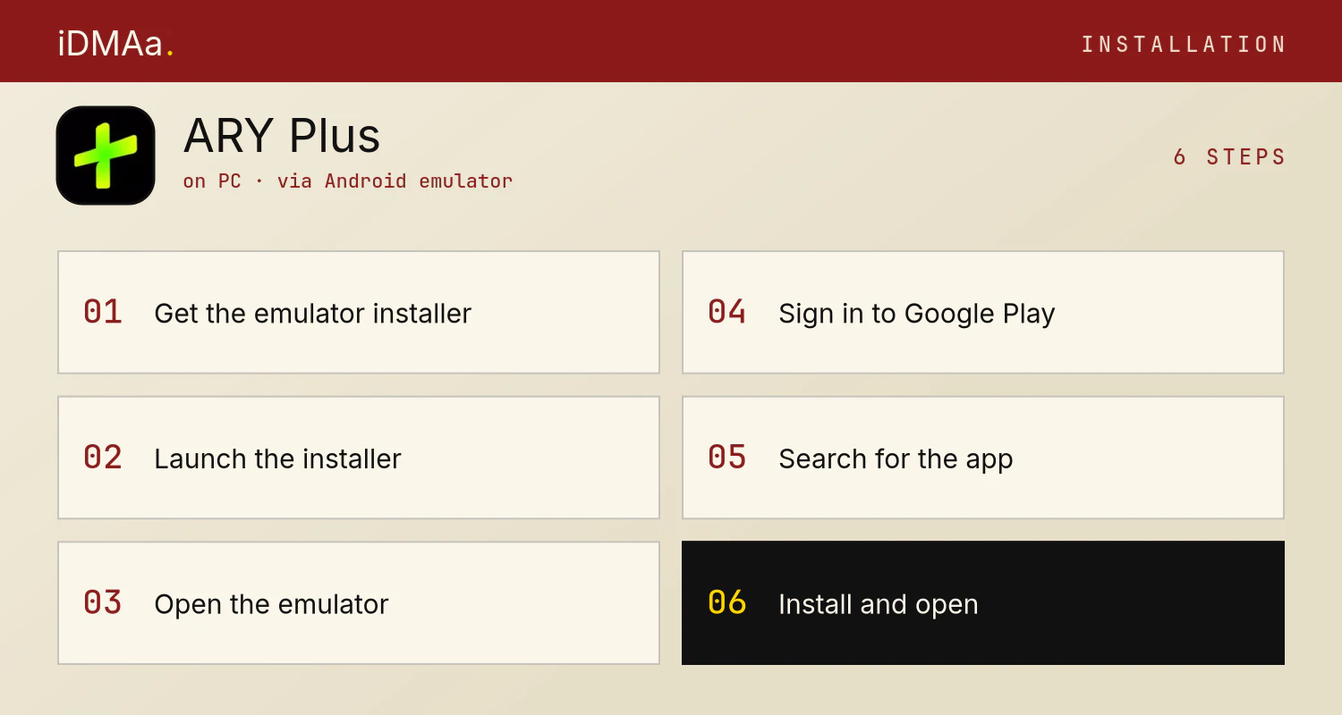 How to install ARY Plus on PC How to install ARY Plus on PC