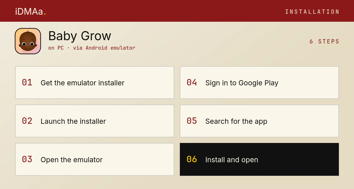 How to install Baby Grow on PC How to install Baby Grow on PC