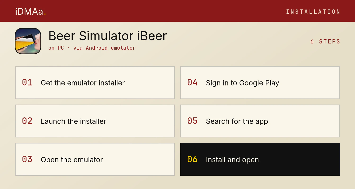 How to install Beer Simulator - iBeer on PC How to install Beer Simulator - iBeer on PC