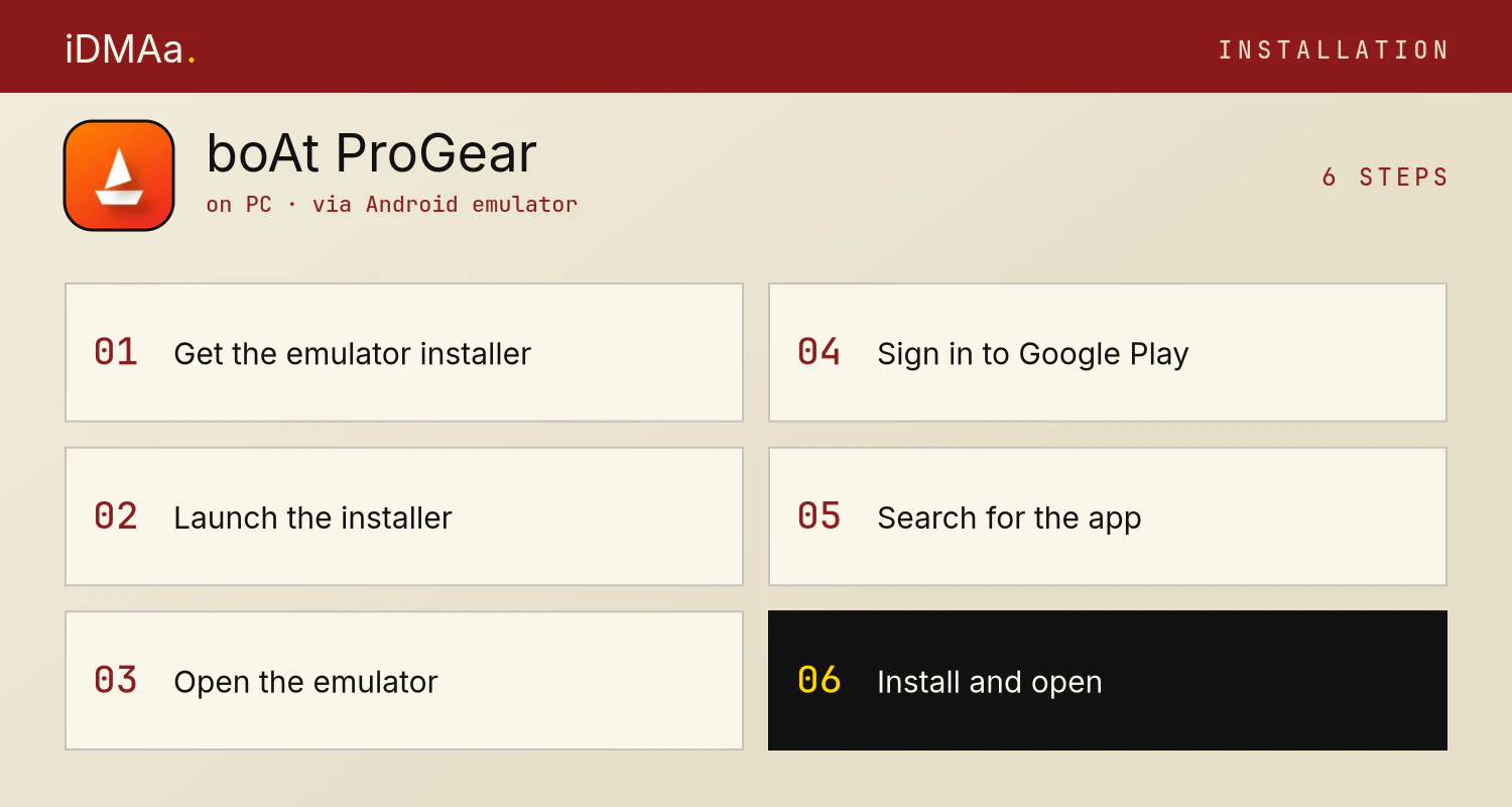 How to install boAt ProGear on PC