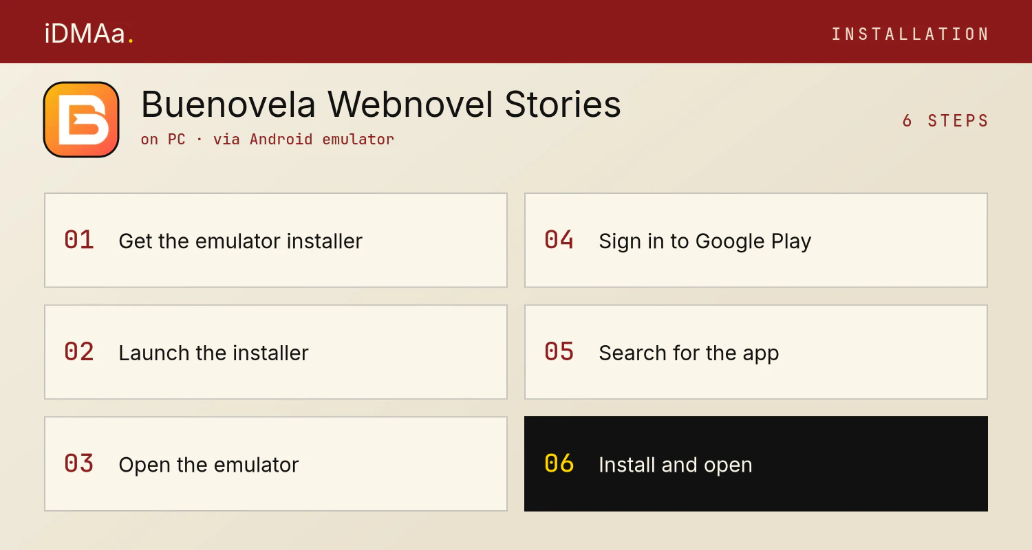 How to install Buenovela - Webnovel & Stories on PC How to install Buenovela - Webnovel & Stories on PC