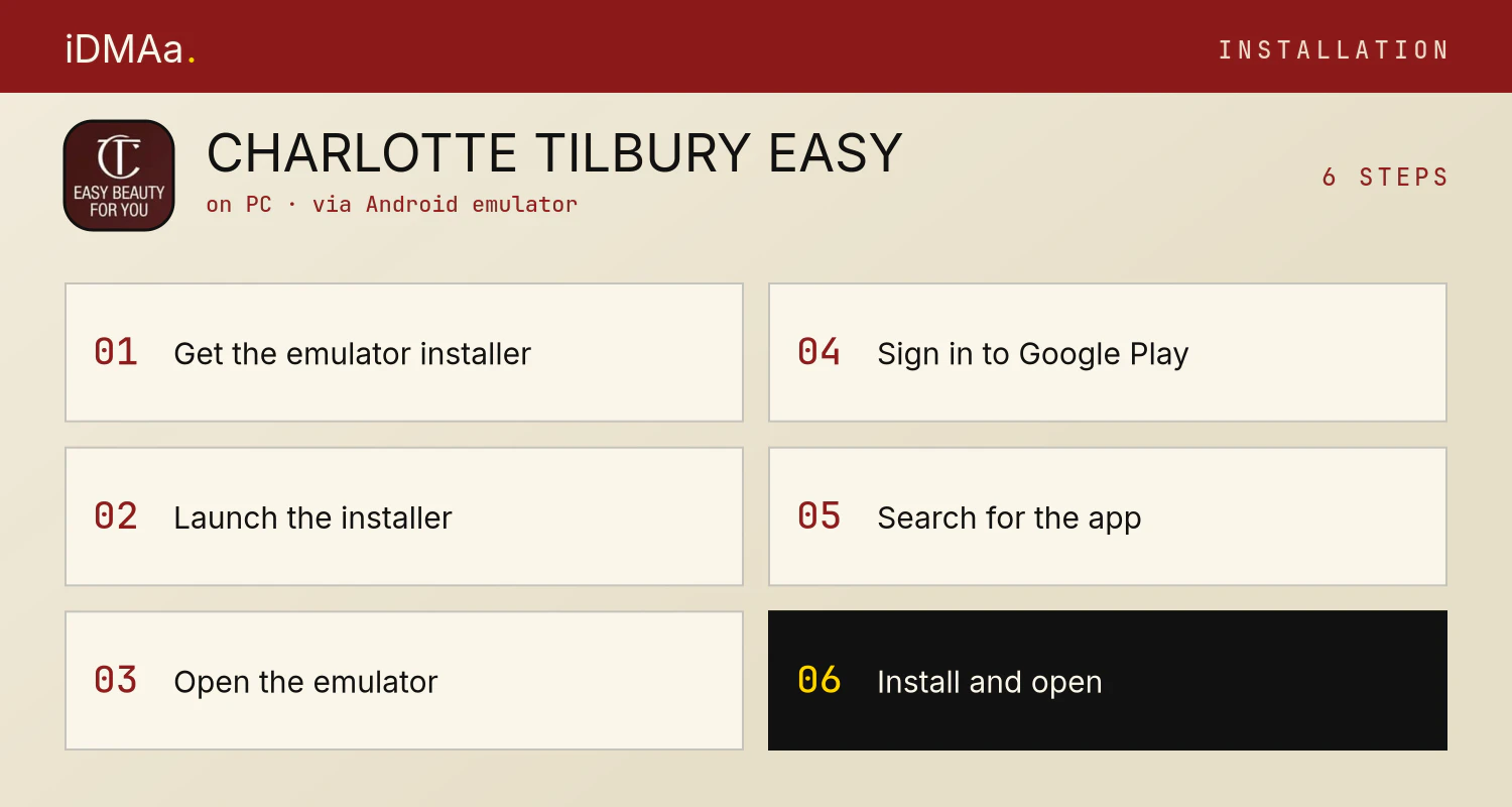 How to install CHARLOTTE TILBURY: EASY BEAUTY on PC