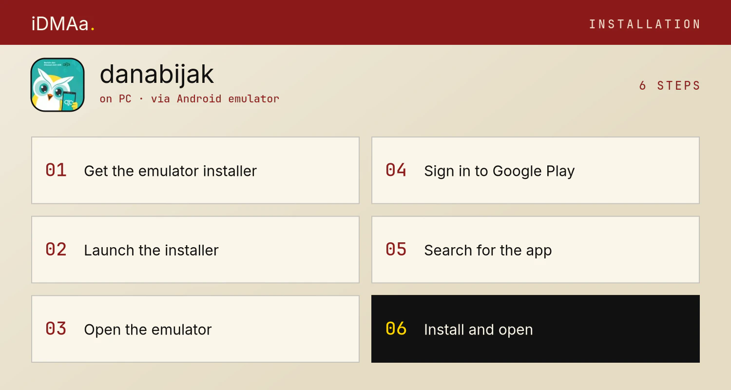How to install danabijak on PC How to install danabijak on PC