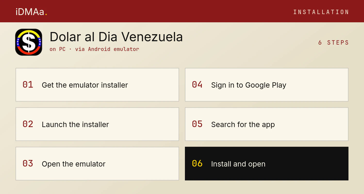 How to install Dolar al Dia Venezuela on PC How to install Dolar al Dia Venezuela on PC