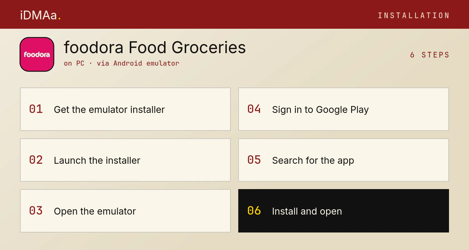 How to install foodora - Food & Groceries on PC How to install foodora - Food & Groceries on PC