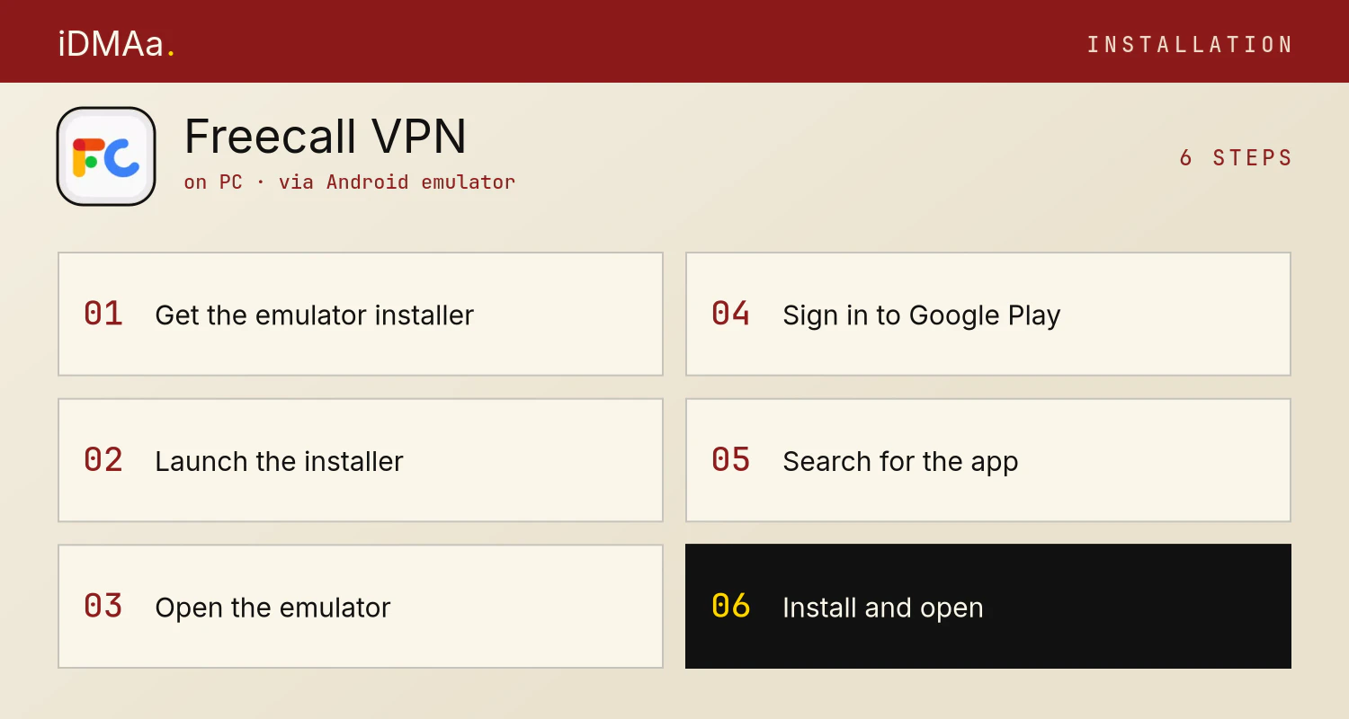 How to install Freecall VPN on PC How to install Freecall VPN on PC
