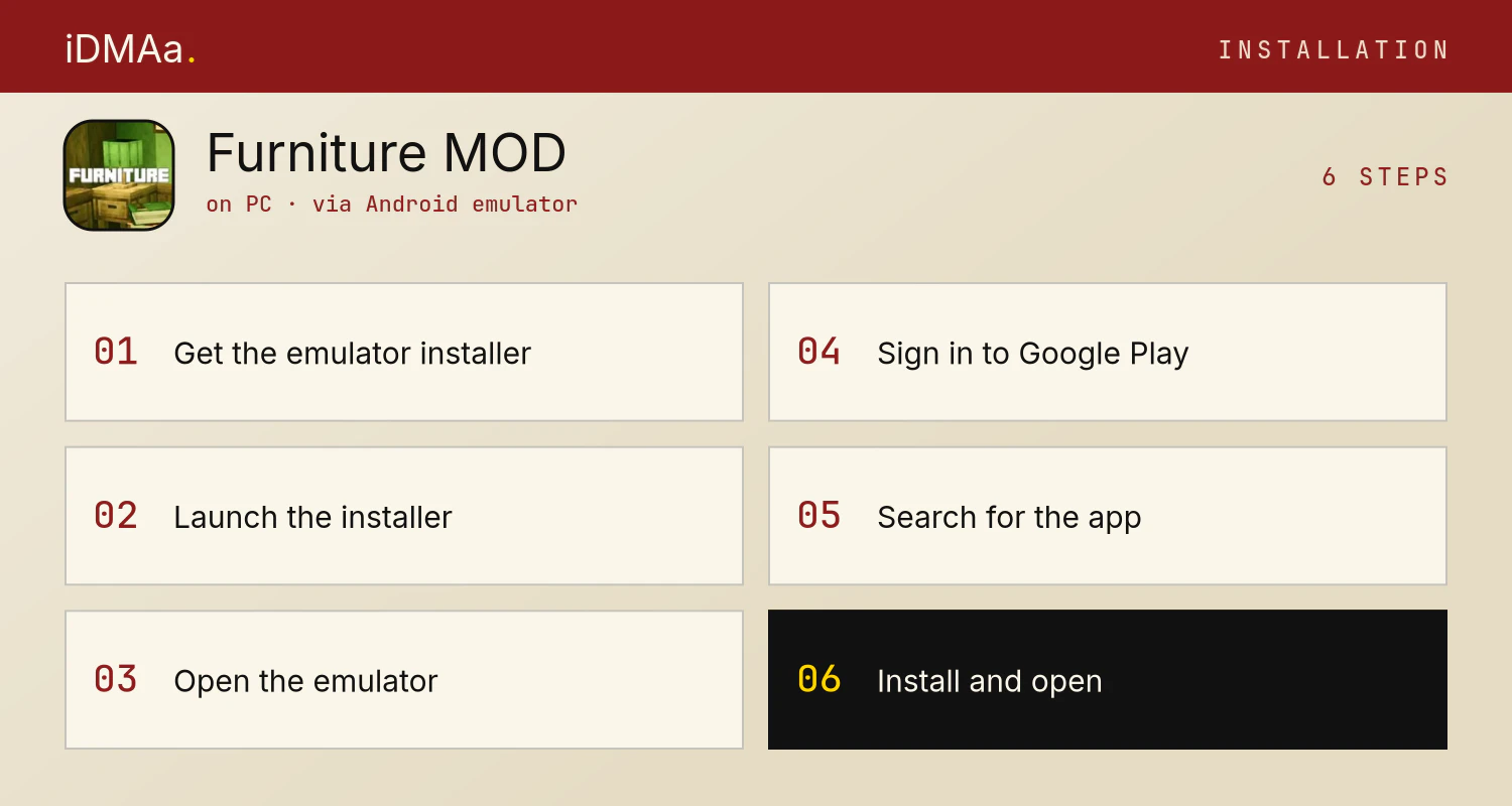 How to install Furniture MOD for Minecraft PE on PC How to install Furniture MOD for Minecraft PE on PC