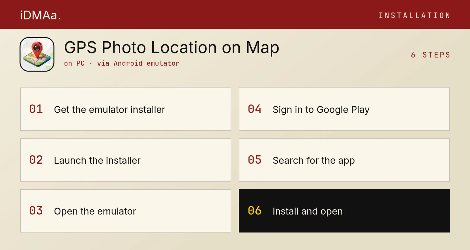 How to install GPS Photo Location on Map on PC How to install GPS Photo Location on Map on PC