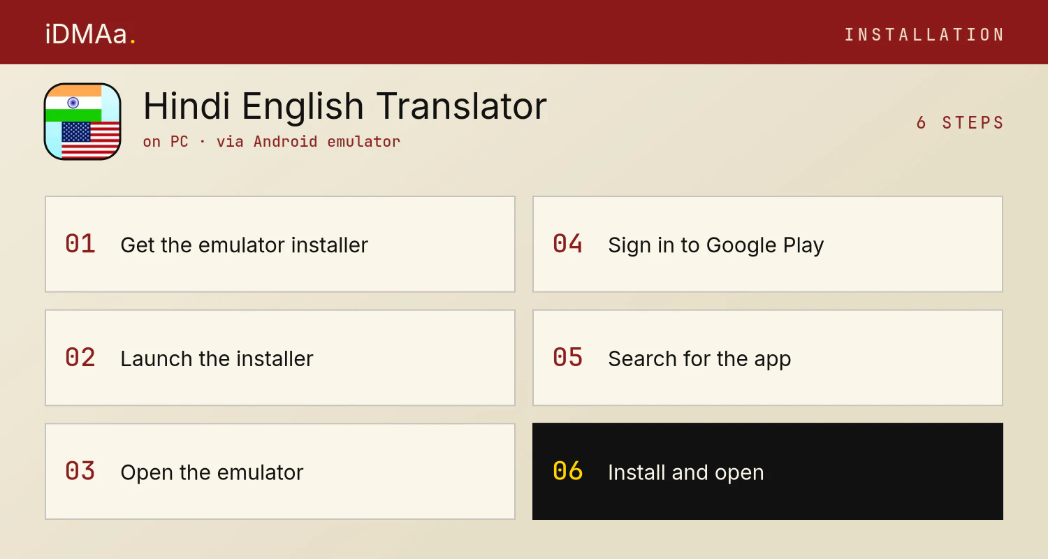 How to install Hindi English Translator on PC How to install Hindi English Translator on PC
