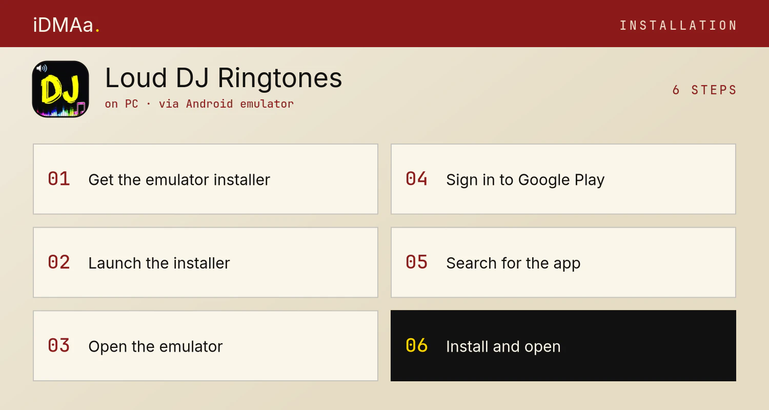 How to install Loud DJ Ringtones on PC How to install Loud DJ Ringtones on PC