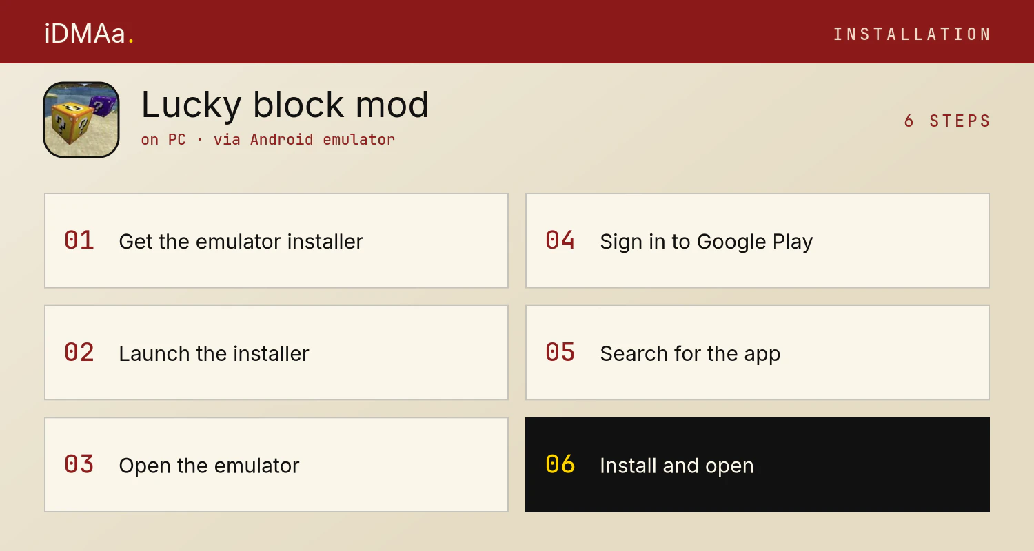 How to install Lucky block mod on PC