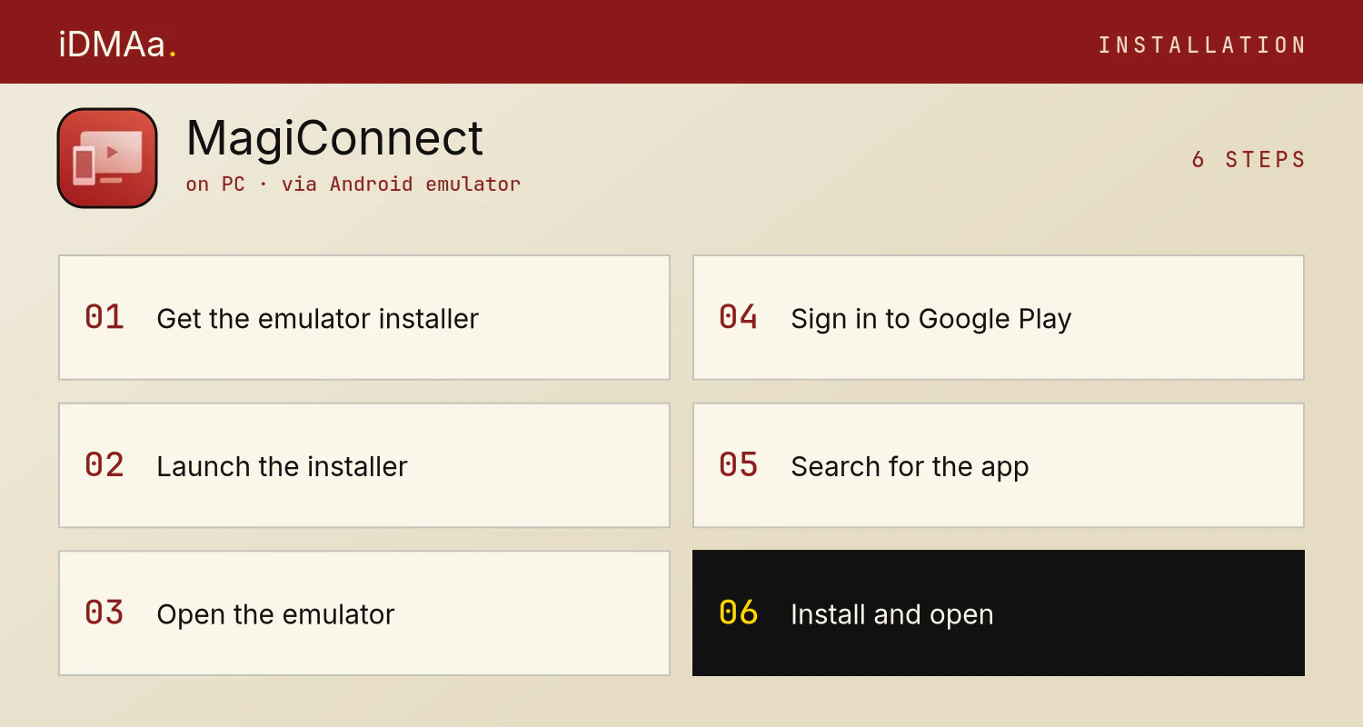 How to install MagiConnect on PC How to install MagiConnect on PC