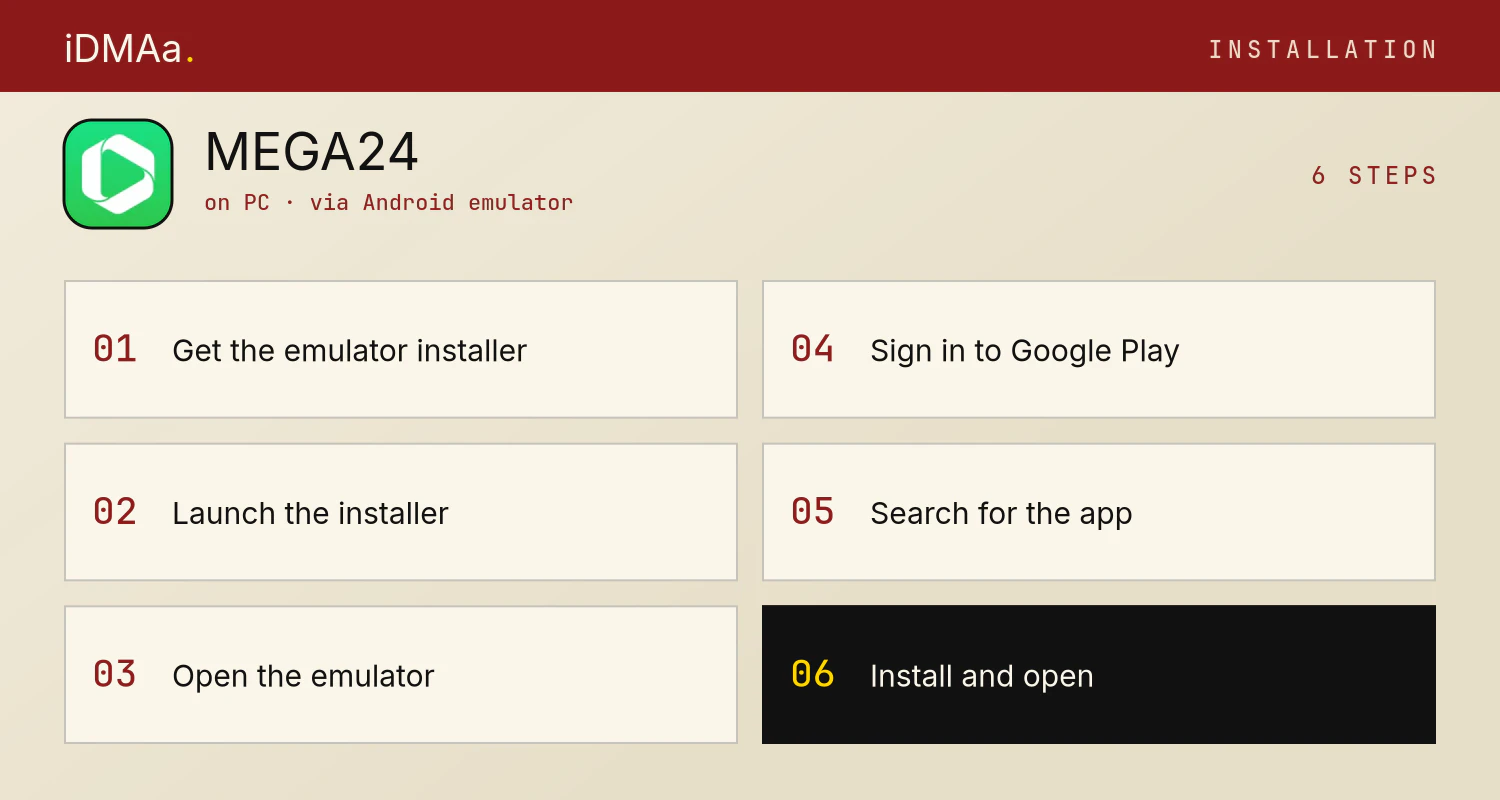 How to install MEGA24 on PC How to install MEGA24 on PC