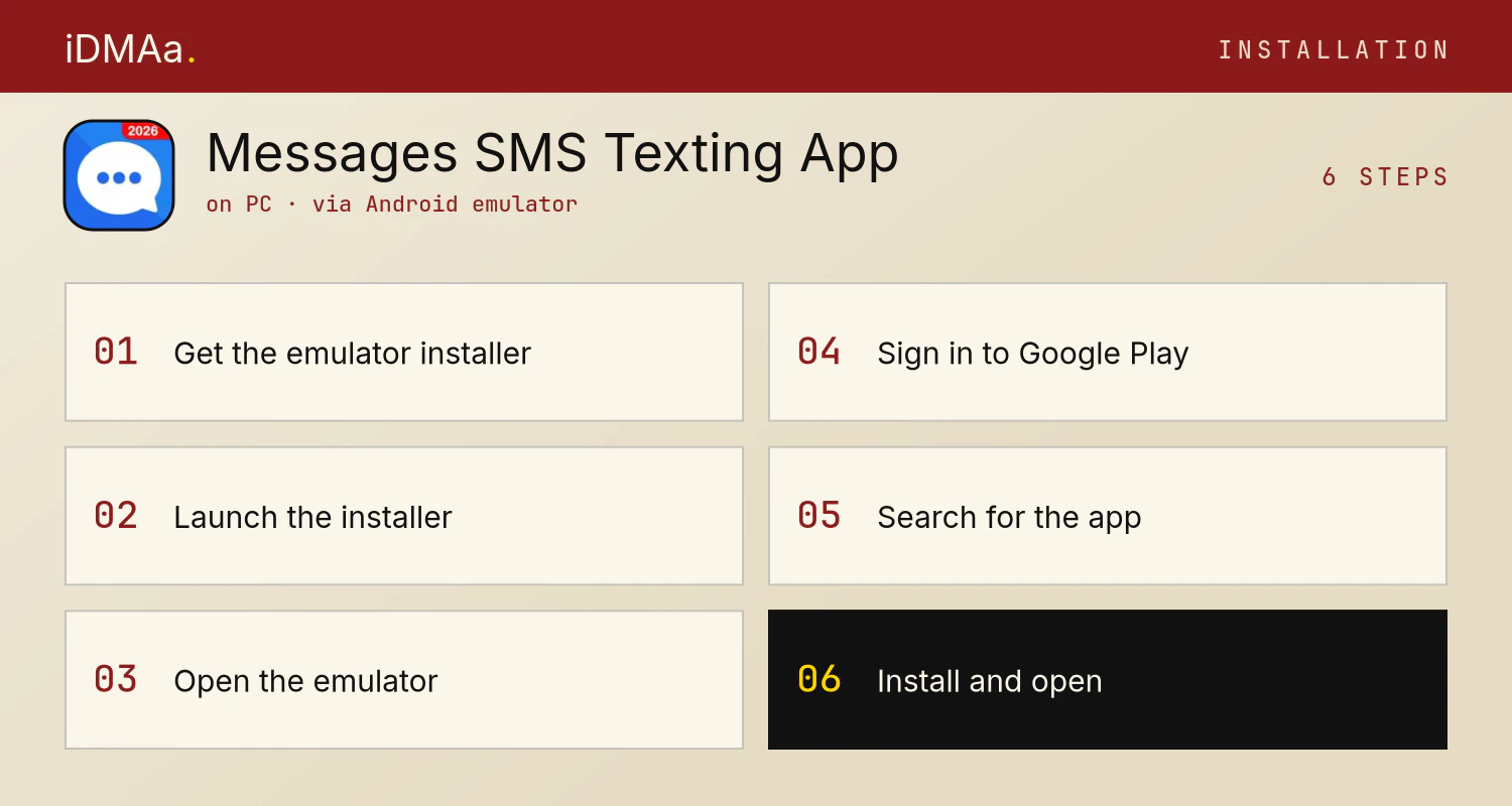 How to install Messages: SMS Texting App on PC How to install Messages: SMS Texting App on PC