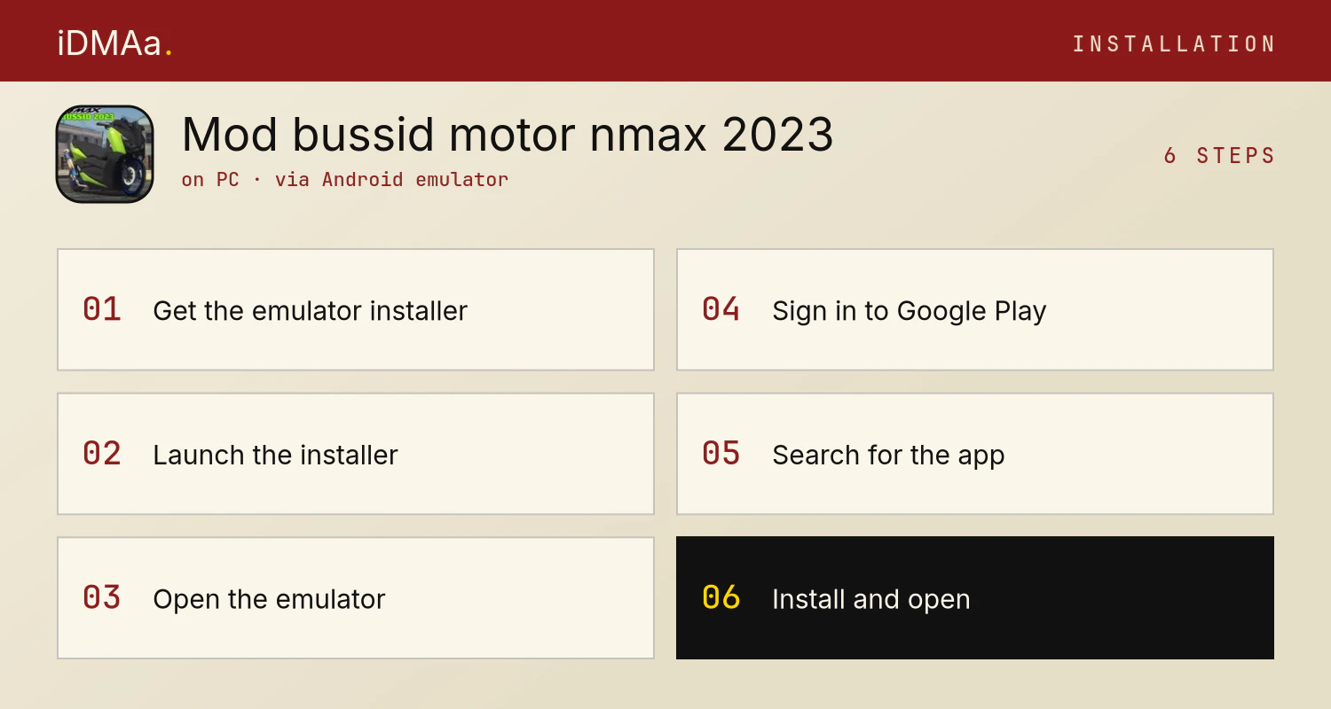 How to install Mod bussid motor nmax 2023 on PC
