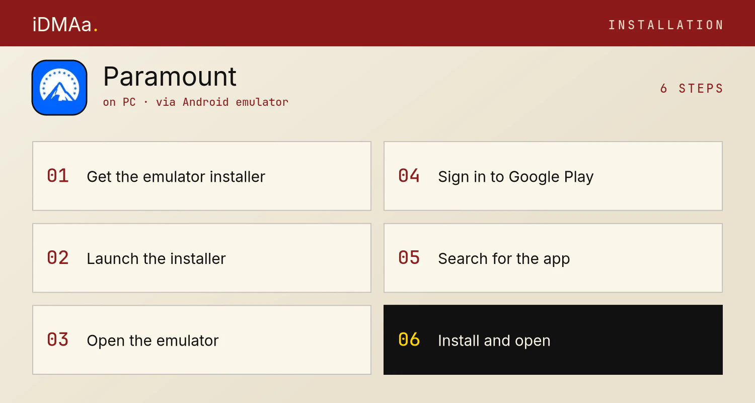 How to install Paramount+ on PC