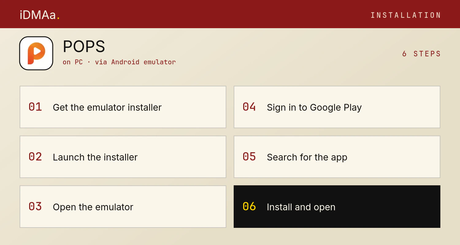 How to install POPS on PC