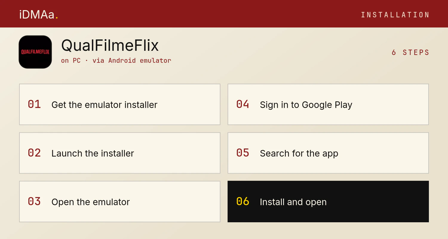 How to install QualFilmeFlix on PC