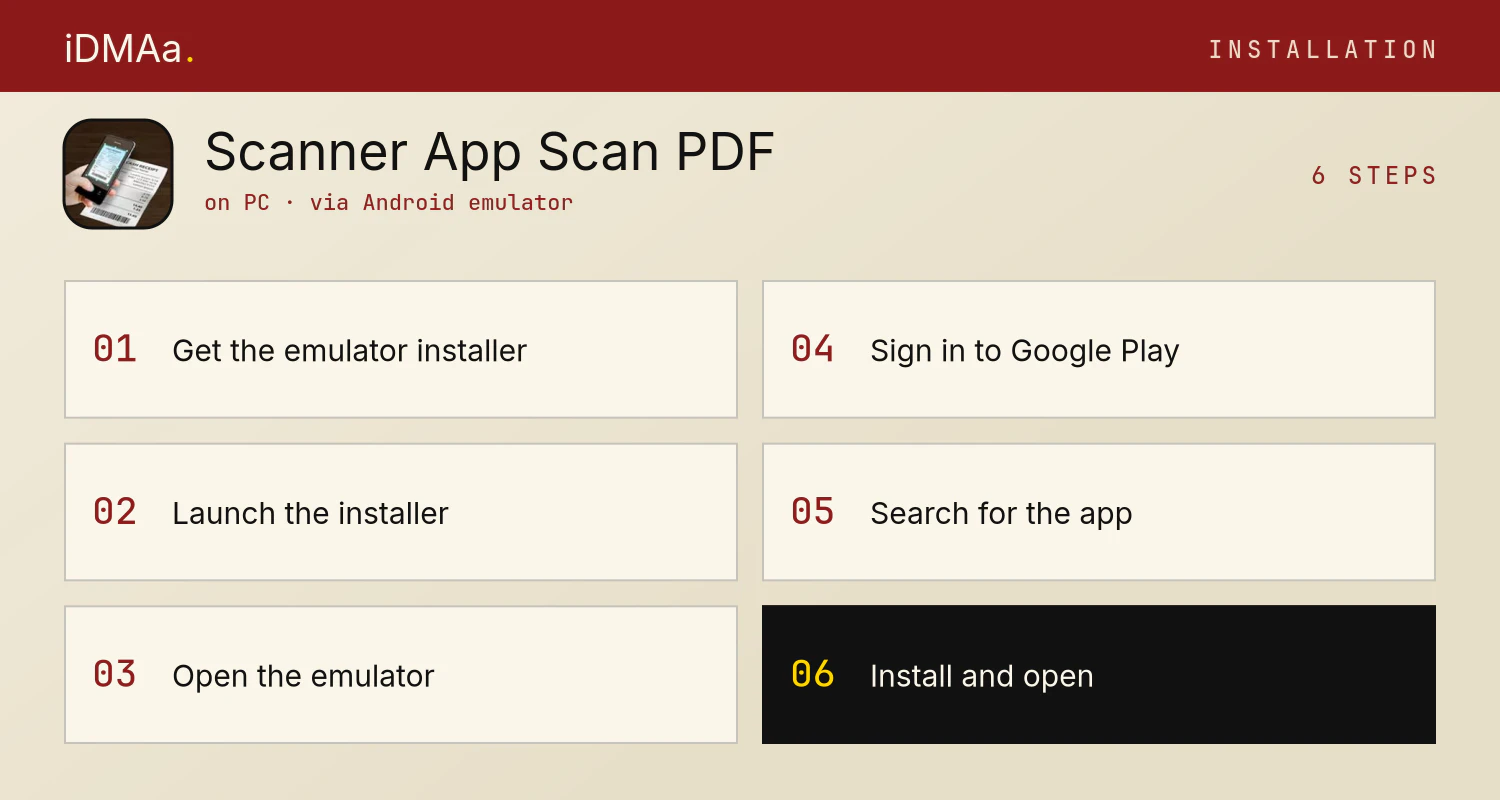 How to install Scanner App- Scan PDF Document on PC How to install Scanner App- Scan PDF Document on PC
