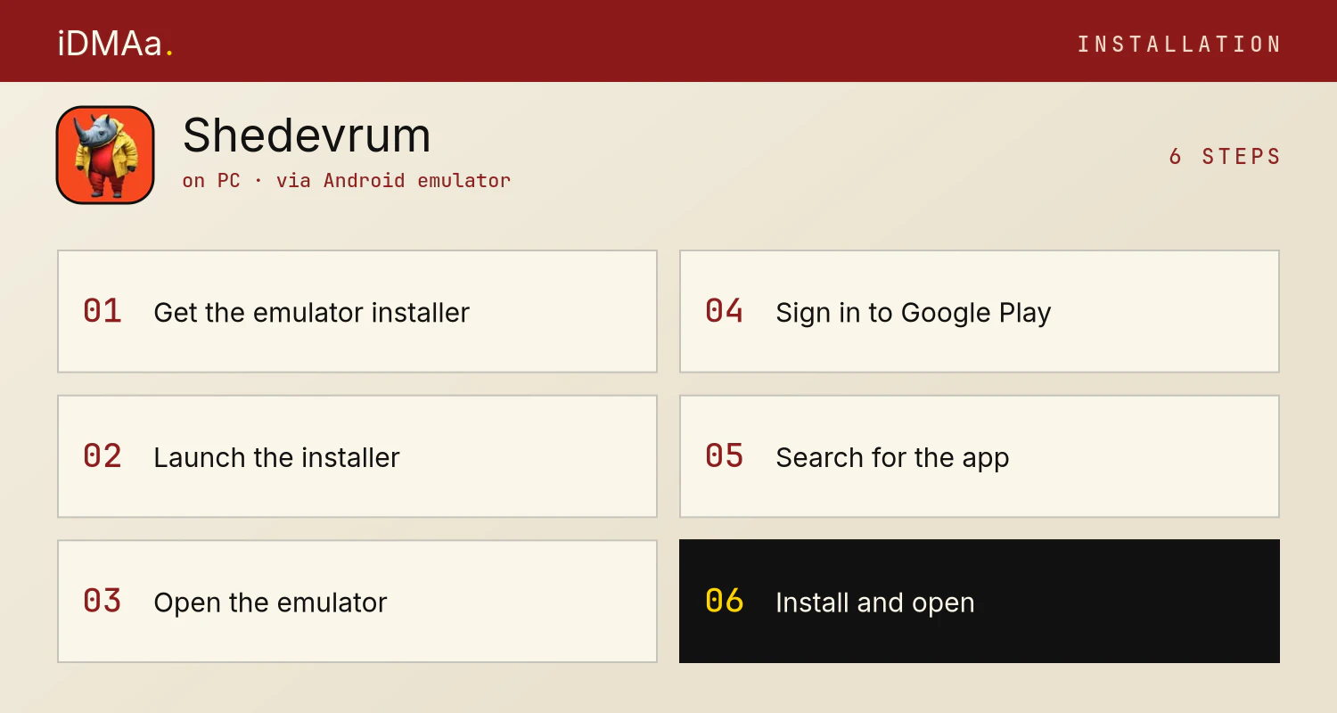 How to install Shedevrum on PC