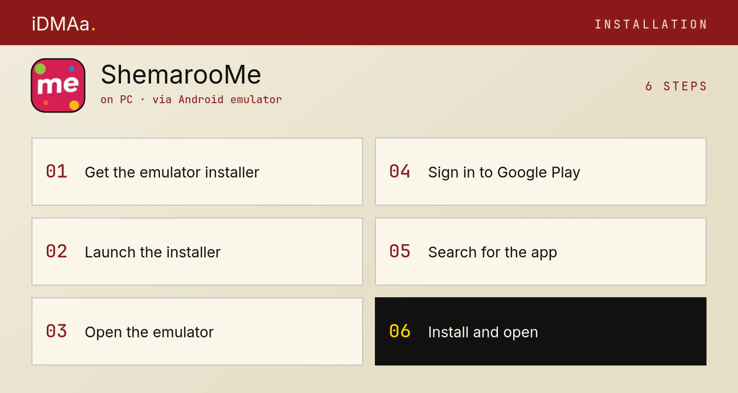 How to install ShemarooMe on PC How to install ShemarooMe on PC
