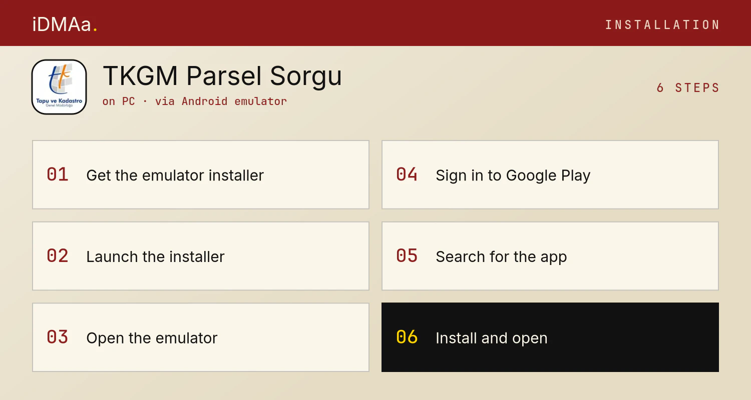 How to install TKGM Parsel Sorgu on PC How to install TKGM Parsel Sorgu on PC