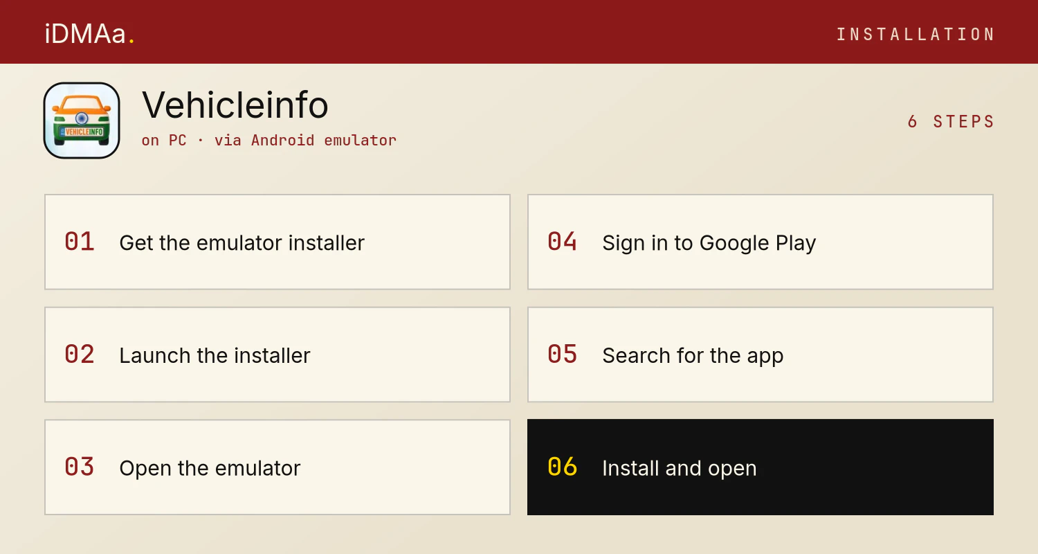 How to install Vehicleinfo on PC How to install Vehicleinfo on PC