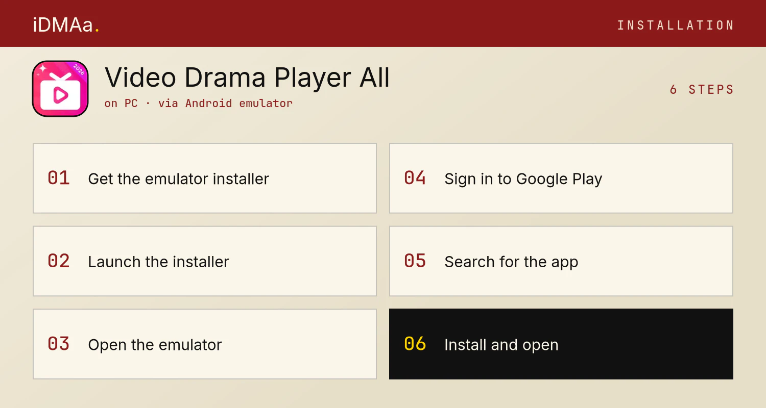 How to install Video&Drama Player All Format on PC How to install Video&Drama Player All Format on PC