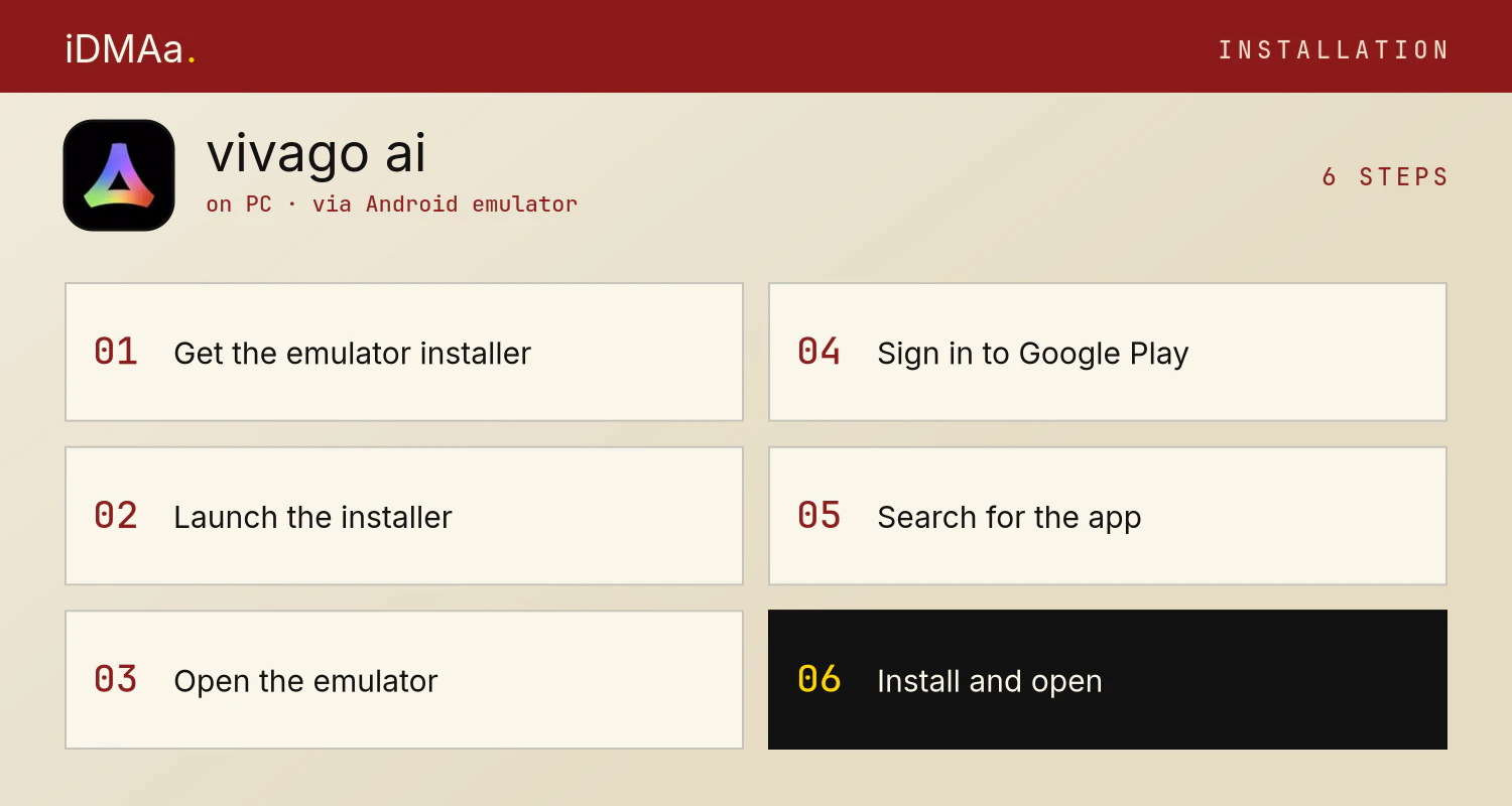 How to install vivago.ai on PC How to install vivago.ai on PC