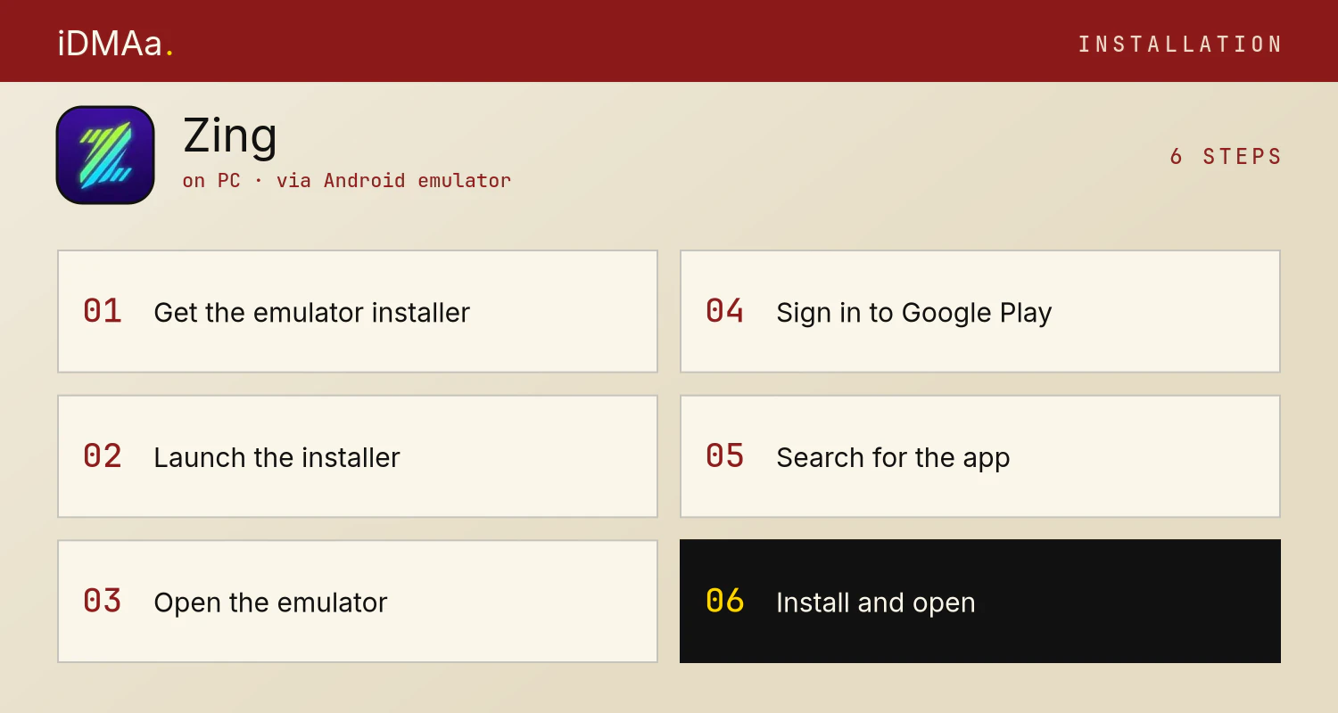 How to install Zing on PC How to install Zing on PC
